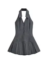 Woman   A-Line Dress Bodycon Dress Corset Halter Frocks Lolita Japanese Fashion One-Piece American Style Dress Aesthetics