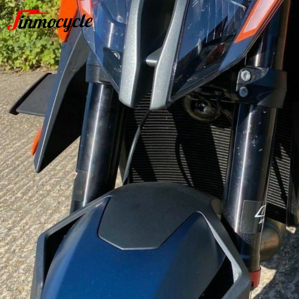 

For 1290 Super Duke R/R EVO/RR 2018-2022 2023 Fender Front Fixed Wings Aerodynamic Winglets Side Wing Downforce Spoilers Wings
