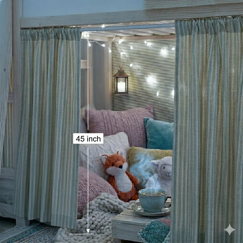 Rideaux de café rayés aspect lin Jinchan, avec passe-tringle, pour cuisine style ferme, stock limité - Meilleure vente en AU/ES