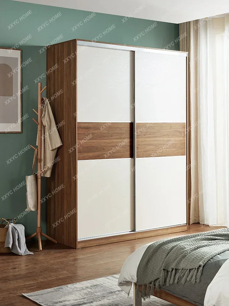 

Bedroom Sliding Door Sliding Wardrobe Door Storage Wardrobe Storage Cabinet Home Simple Modern Furniture wardrobes