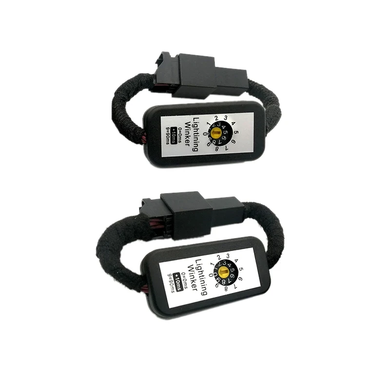 #35Q Automotive Parts & Accessories,Car Light Dynamic Turn Signal Indicator LED Taillight Add-on Module (Black)