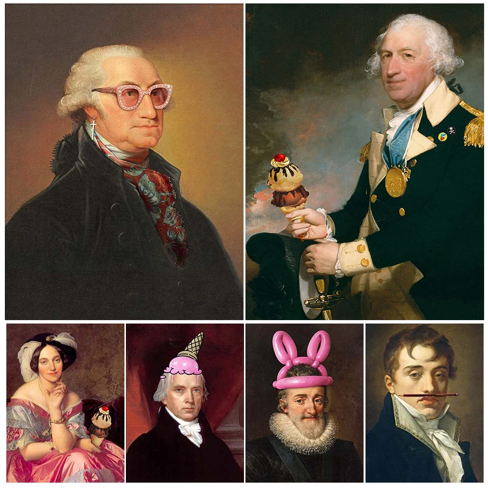 Vintage Renaissance Portrait Victorian Posters Wall Pictures For Living Room Home Decor Poster Wall Art Canvas Painting Unframed