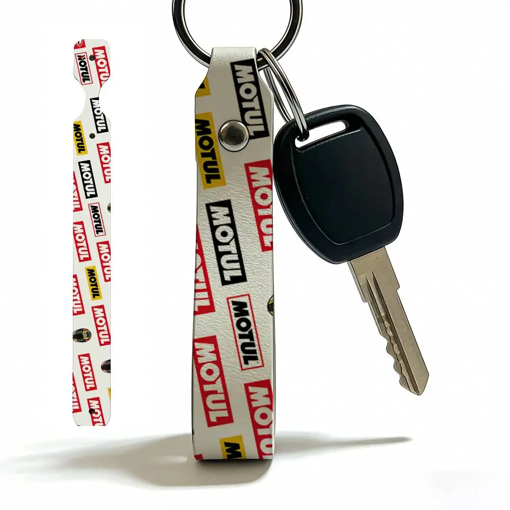 

Брелок для мотоцикла Motul из мягкой искусственной кожи, легкий держатель для ключей для скутеров и гоночных мотоциклов