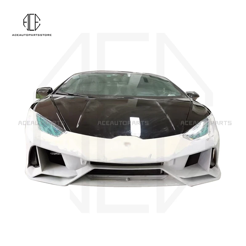 LP580 LP610 Front Bumper Side Skirts Rear Bumper Spoiler For Lamborghini Huracan EVO Body Kit