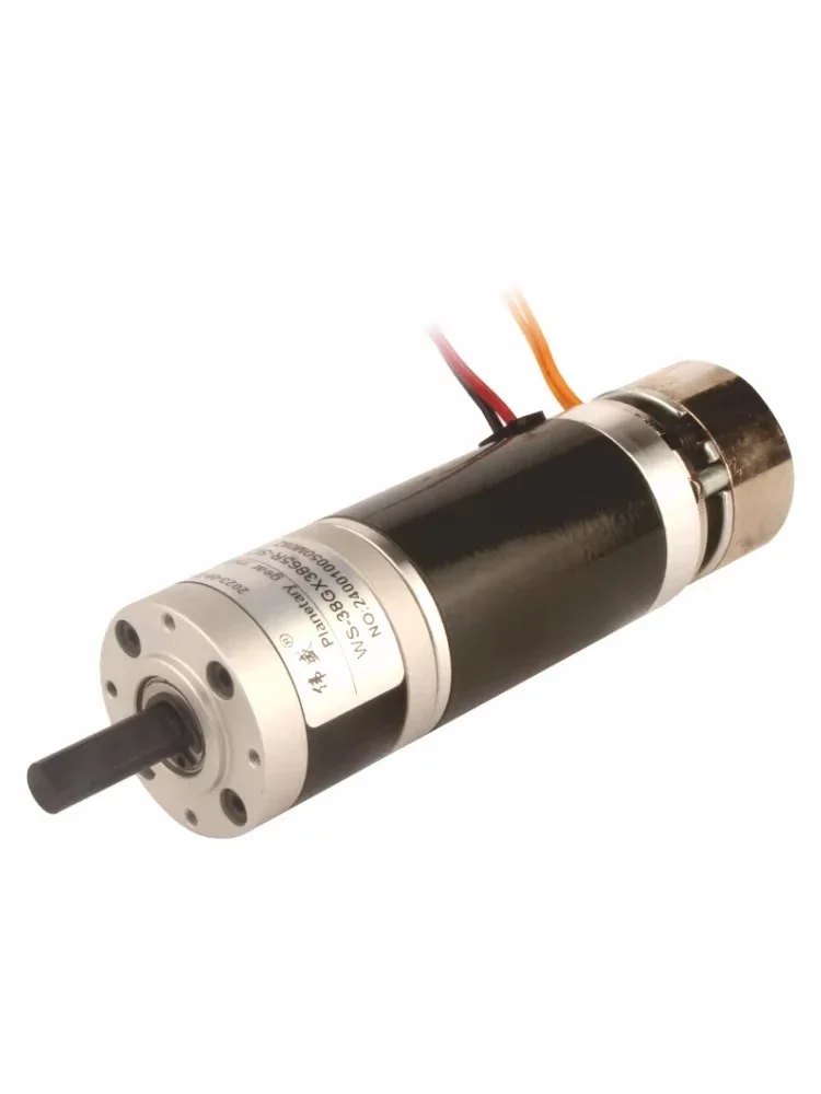 12V 24V 38mm 15W DC Gear Planetary  Motor Can CW CCW Emergency Stop Electromagnetic Brake Planetary Motor Small Motor