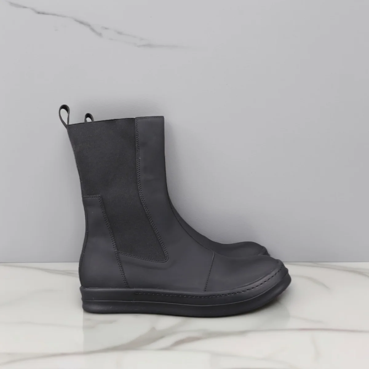 

Мужские ботинки челси, повседневные женские высокие кожаные туфли, роскошные дизайнерские черные кроссовки для осенней обуви