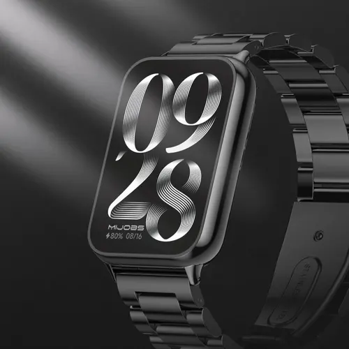 Imagen 2 del producto Correa para Mi Band 9 Pro pulsera para Mi Band 8 Pro para Xiao mi Smart Band 8 Pro versión Global correa de reloj de Metal