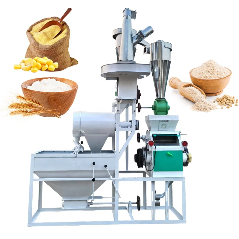 Máquina de fresado para moler harina de trigo pequeña, 50 toneladas por día, Bangladesh, China, usada en negocios, con precio a la venta