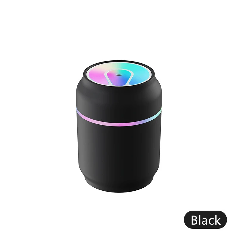 Smart Air Humidifier Ultrasonic Mini Aromatherapy Diffuser Portable Sprayer USB Essential Oil Atomizer LED Lamp for Home Car