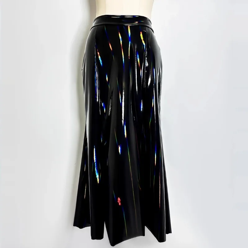 falda-personalizada-de-cintura-alta-medio-cuerpo-cola-de-pez-envuelta-en-las-nalgas-con-sensacion-de-alta-gama-espejo-como-rebote-de-4-caras-color-negro