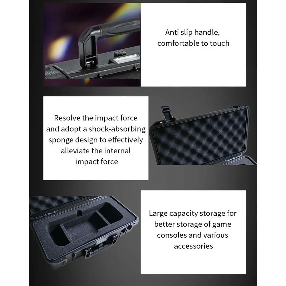 Hard Carrying Case Explosion Proof for Lenovo Legion Go Portable Handheld Game Console Storage Bag Shockproof Protector Suitcase