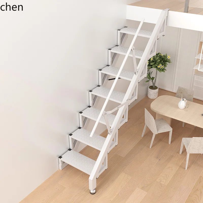 

HXL wall folding stairs household wall hanging up wall lift