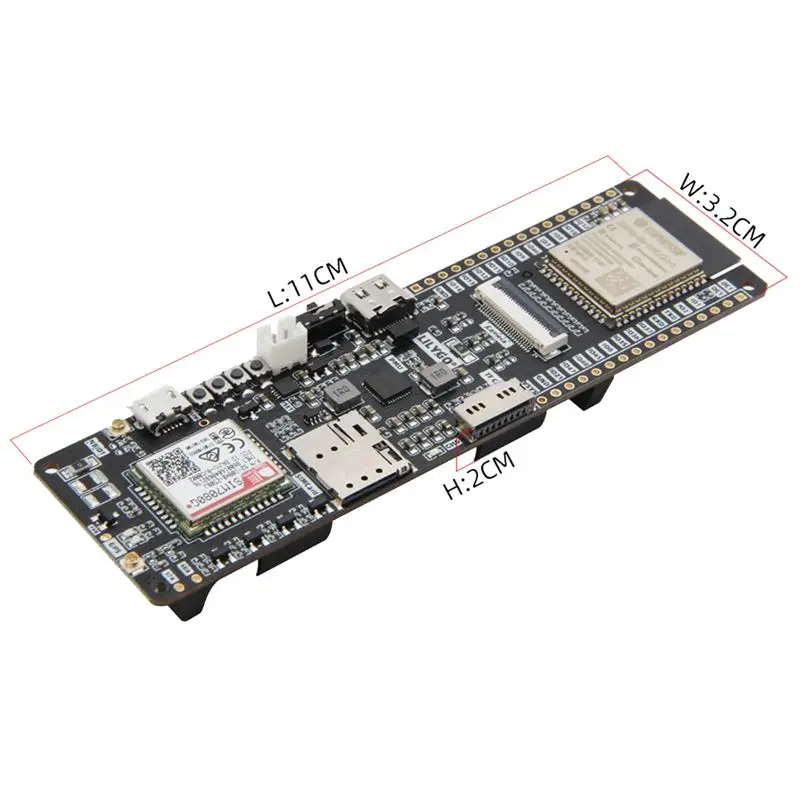 SCLS  T-SIM7080G- - Development Board Supports Cat-M -Iot Card PMU WIFI Bluetooth with GPS Flash 16MB PSRAM 8MB