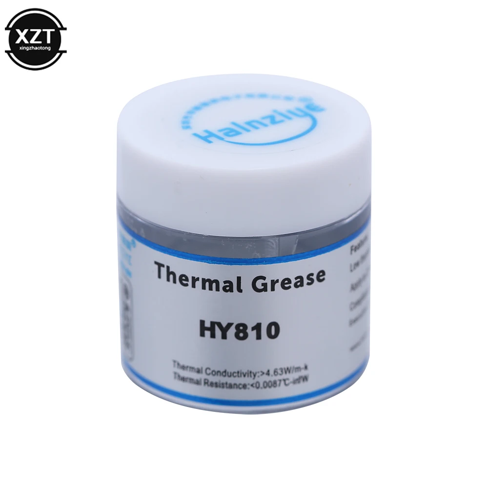 HY810 10G จาระบีความร้อน CPU Cooling Cooler หม้อน้ำคอมโพสิตจาระบี Silica ใช้สำหรับคอมพิวเตอร์โน้ตบุ๊ก