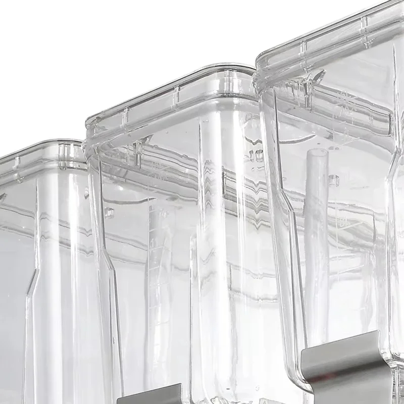Dispensador de suco congelado elétrico 220v/110v, máquina automática de bebidas com 2 tanques para suco