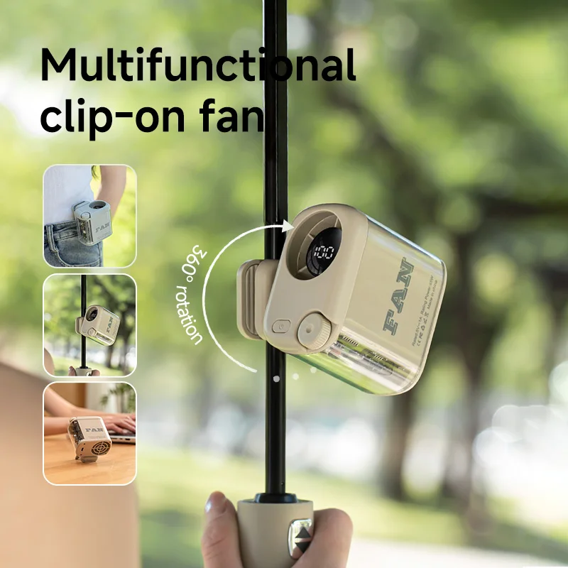 

Портативный уличный вентилятор с креплением на пояс