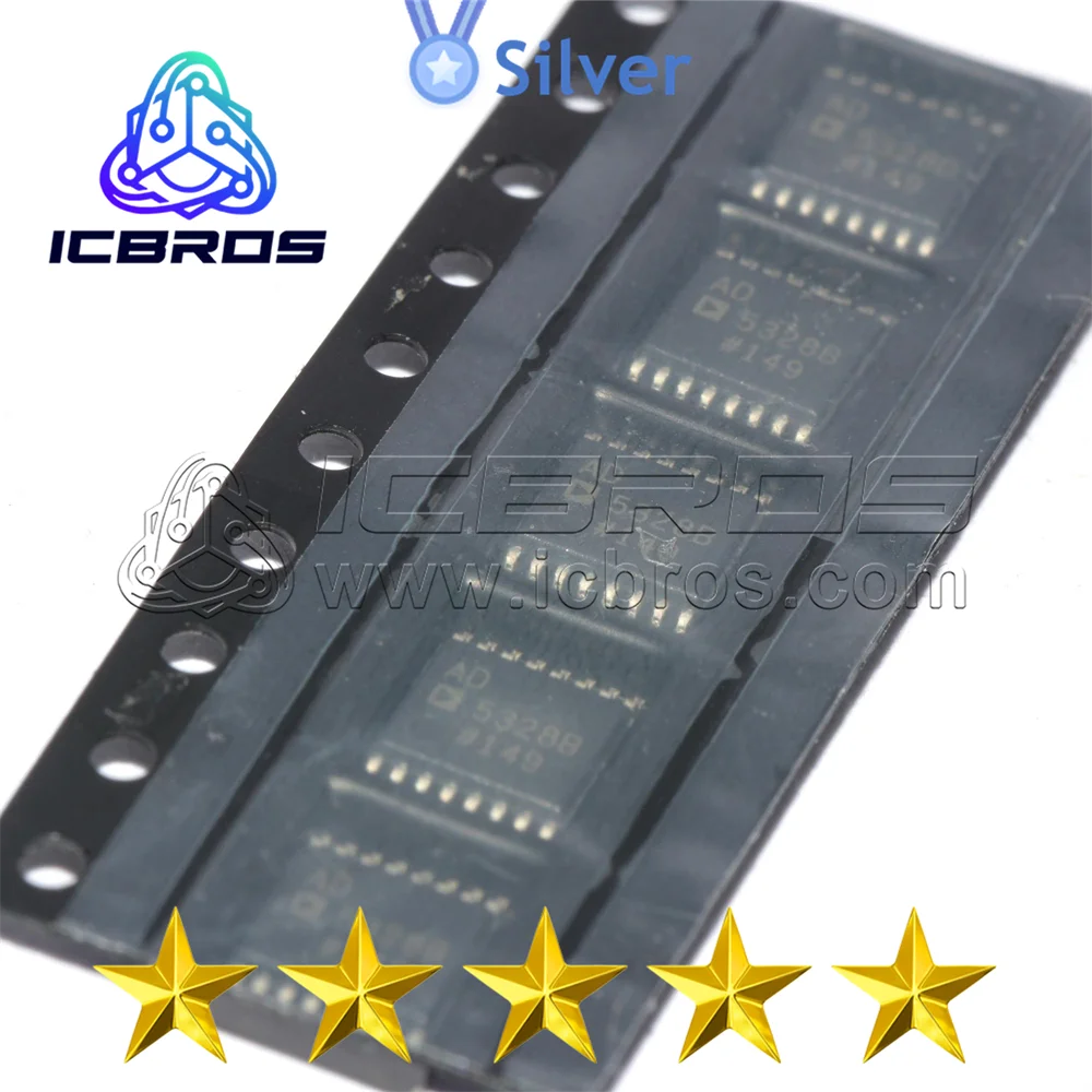 AD5328BRUZ TSSOP16 AD5668BRUZ-2 Electronic Components AD5761RBRUZ New Original AD7304 AD7304BRU AD7304BRUZ AD7705B