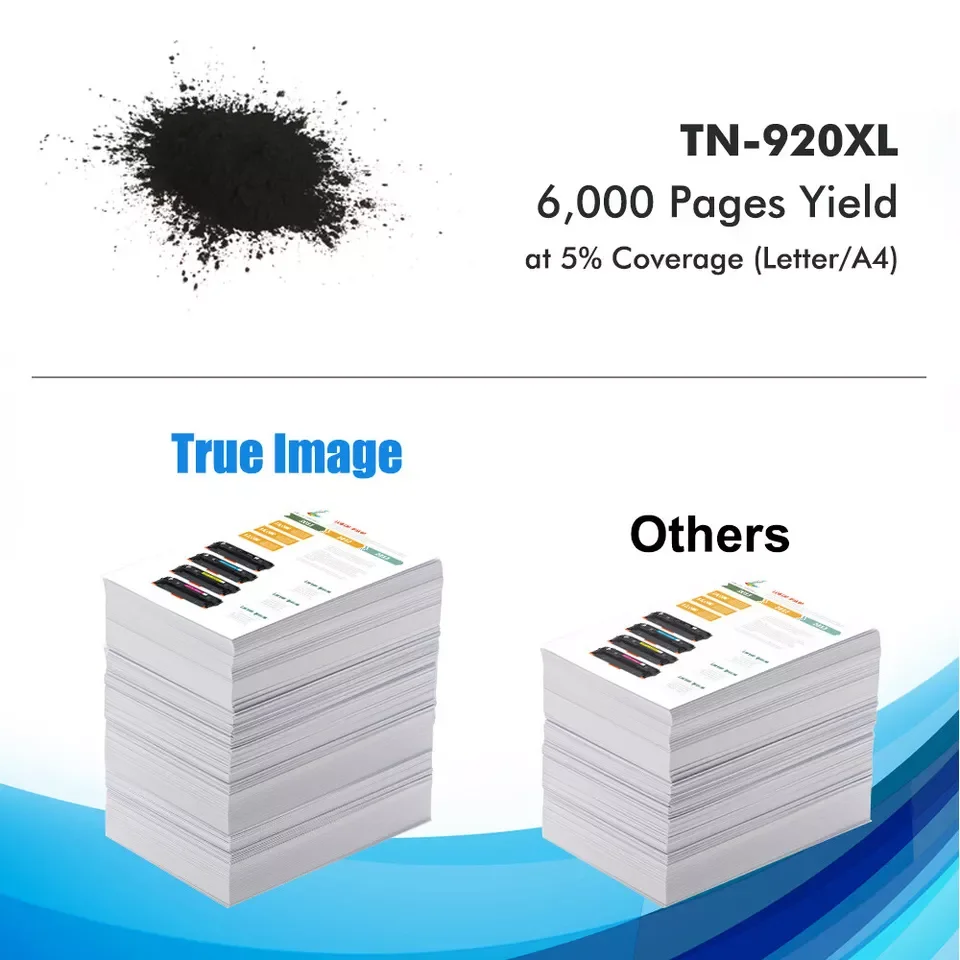 TN920XL Toner Cartridge Compatible for Brother TN-920 HL-L5210DN L5210DW L5215DW