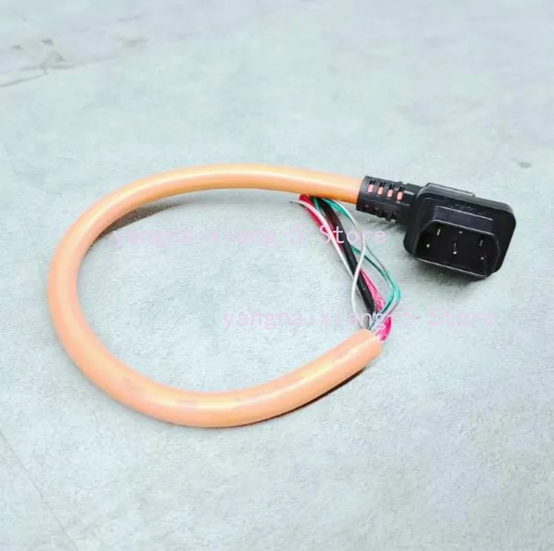 Motorcycle Lithium Battery Connector Charger Socket Line Circular Line Square Line Suitable For Super Soco TC TS Tsx Cu