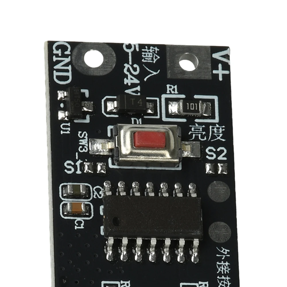 100W LED-Dimmmodul mit Sanftanlauf/-auslauf, Helligkeitsspeicher, Energieeffizienter Treiber für Niedervolt-LED-Streifen – Detail 10