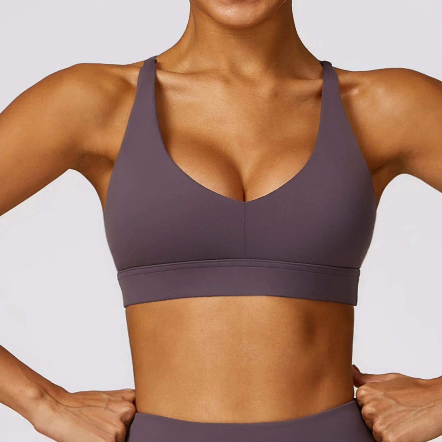 

New Women Cross Strap Sports Bra Push Up Sport Bra Top Yoga Gym Crop Top Brassiere Sport Breathable Beautiful Back Bras