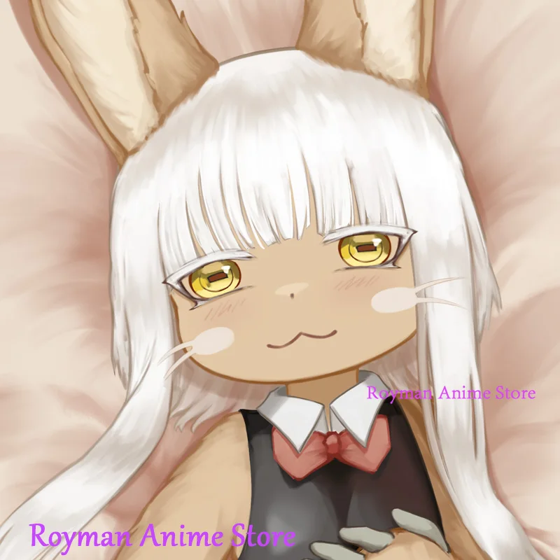 Dakimakura Nanachi Furry Anime Double Sided Print Life-size Body Pillow Cover