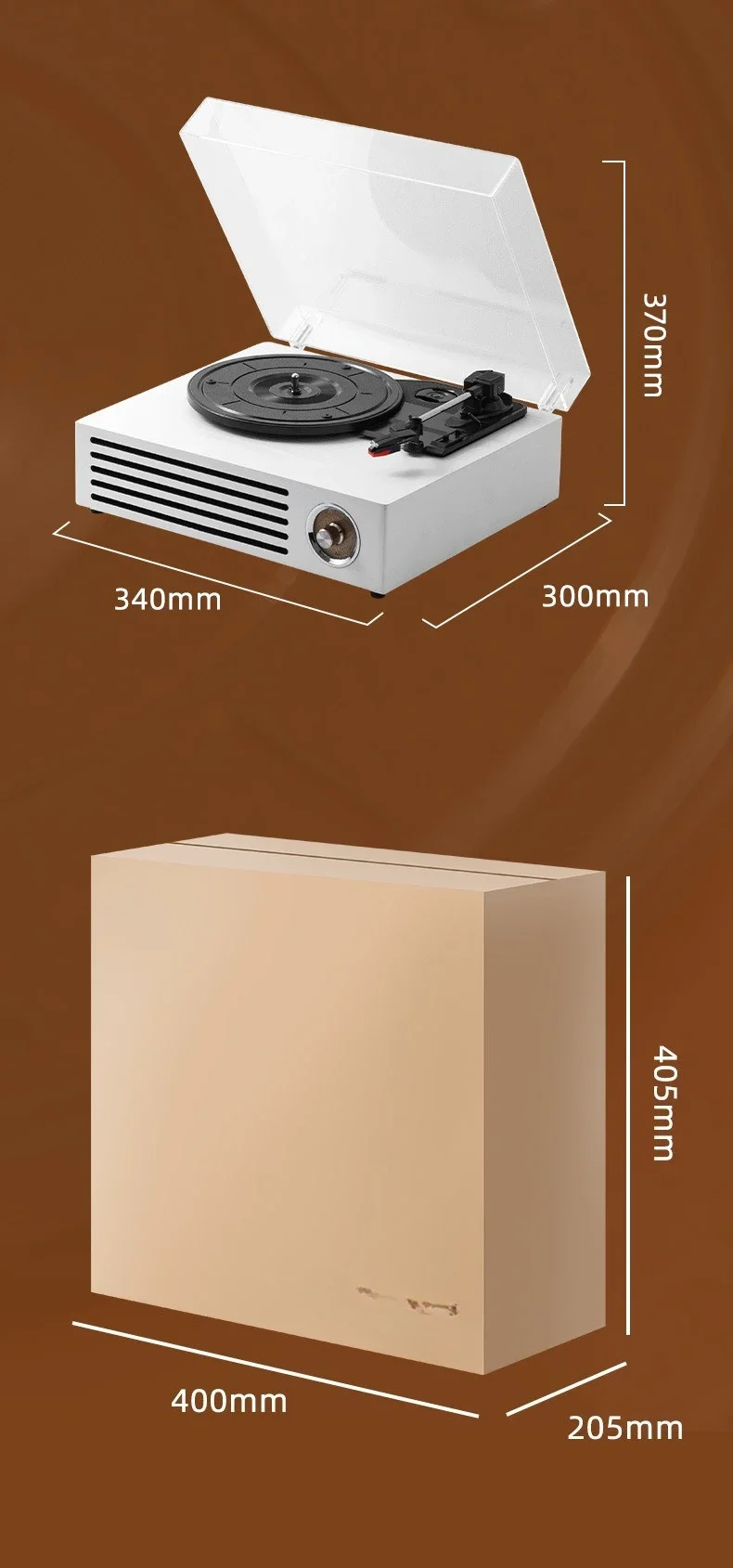 Record player convenient record player retro phonograph bluetooth speaker living room stereo all-in-one machine