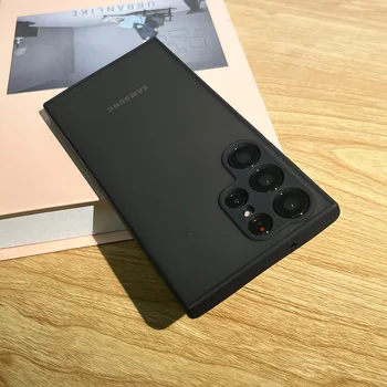 Étui antichoc de luxe Aromr pour Samsung Galaxy S24 S21 S22 S23 Plus S20 S21 FE S24 Ultra 5G, housse de protection au toucher de la peau