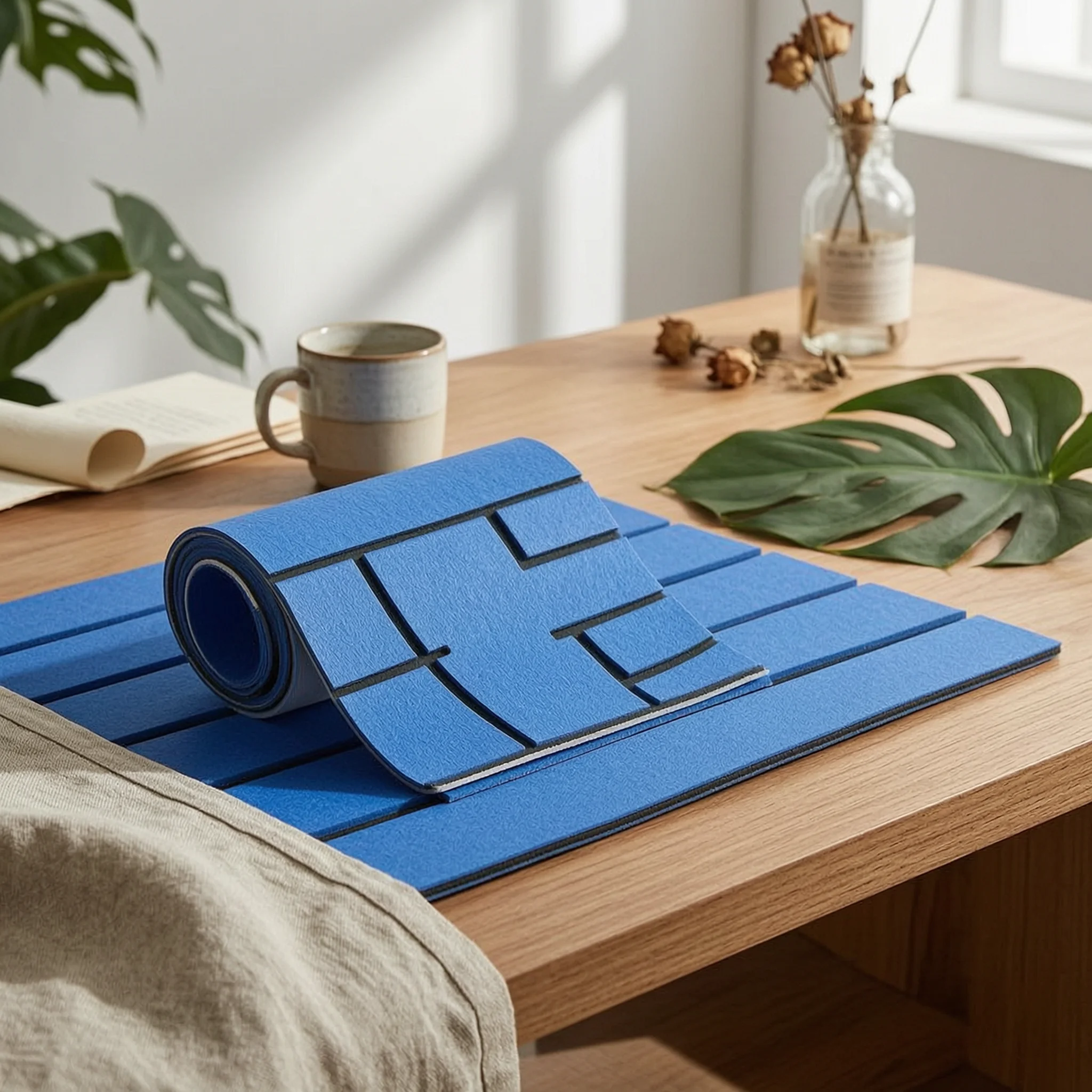 

Self-Adhesive Marine Flooring Waterproof EVA Boat Flooring Marine Floor Mat Grooved Deck Liner Odorless for Yacht Decks