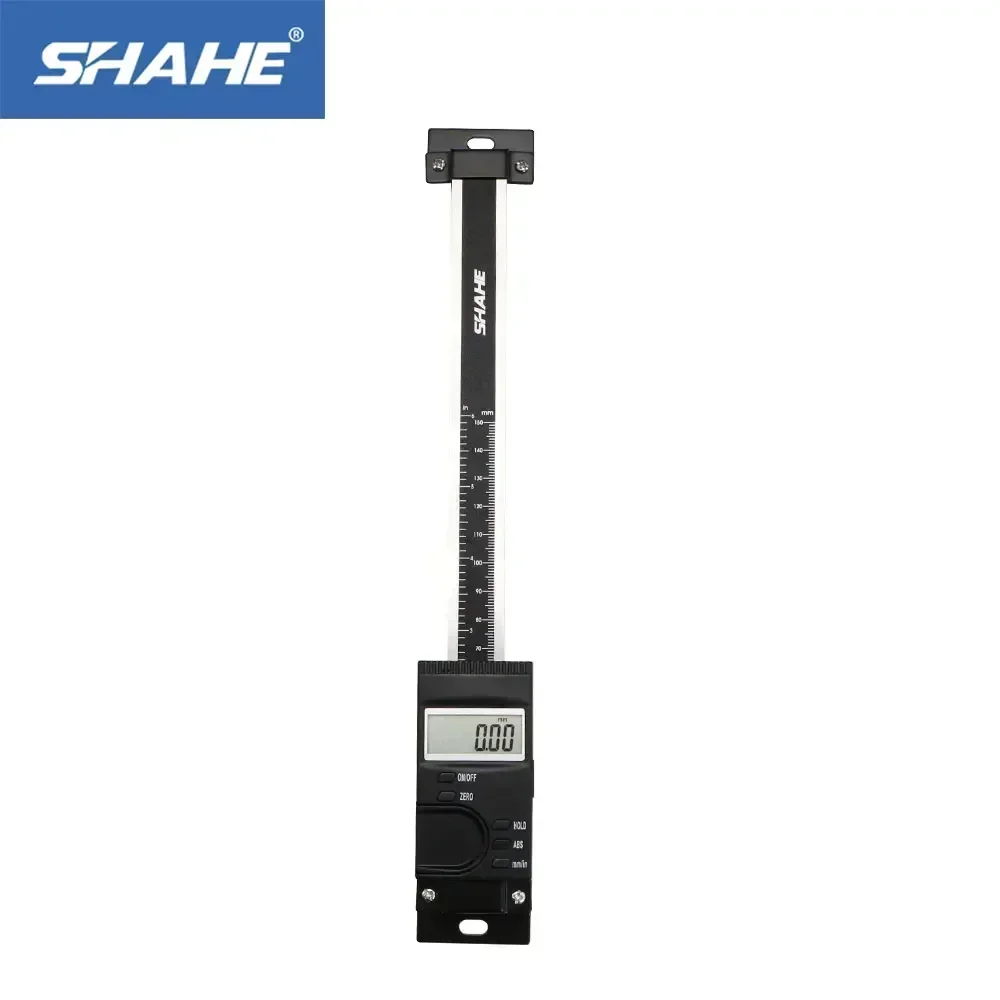 SHAHE 0-100/150/200/300mm Vertical Type Digital Linear Scales Vertical Caliper Linear Scale Vertical