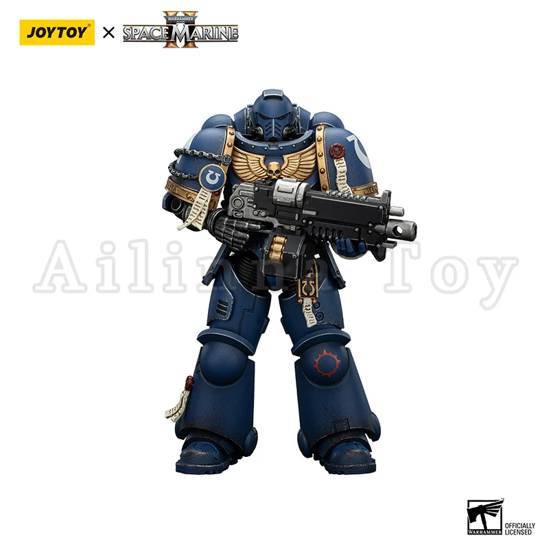 JOYTOY 1/18 Action Figure 40K Ultramarines Luitenant Titus Sergeant Gadriel Brother Chairon-Collectors Edition
