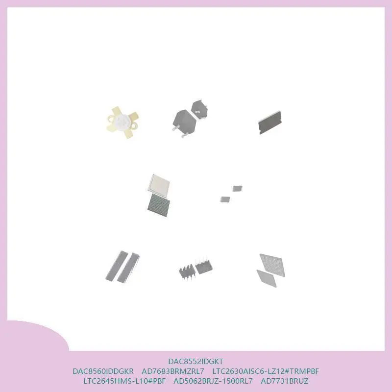 

DAC8552IDGKT DAC8560IDDGKR AD7683BRMZRL7 LTC2630AISC6-LZ12 # TRMPBF LTC2645HMS-L10 # PBF AD5062BRJZ-1500RL7 AD7731BRUZ