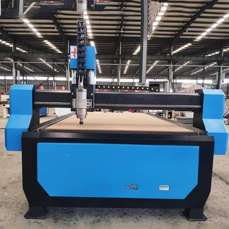 Woodworking machine router with servo motor kit