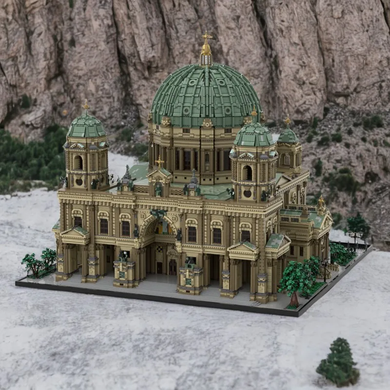71407 pièces MOC cathédrale de Berlin bâtiment modulaire créatif blocs de construction éducatifs jouet cadeau pour les enfants