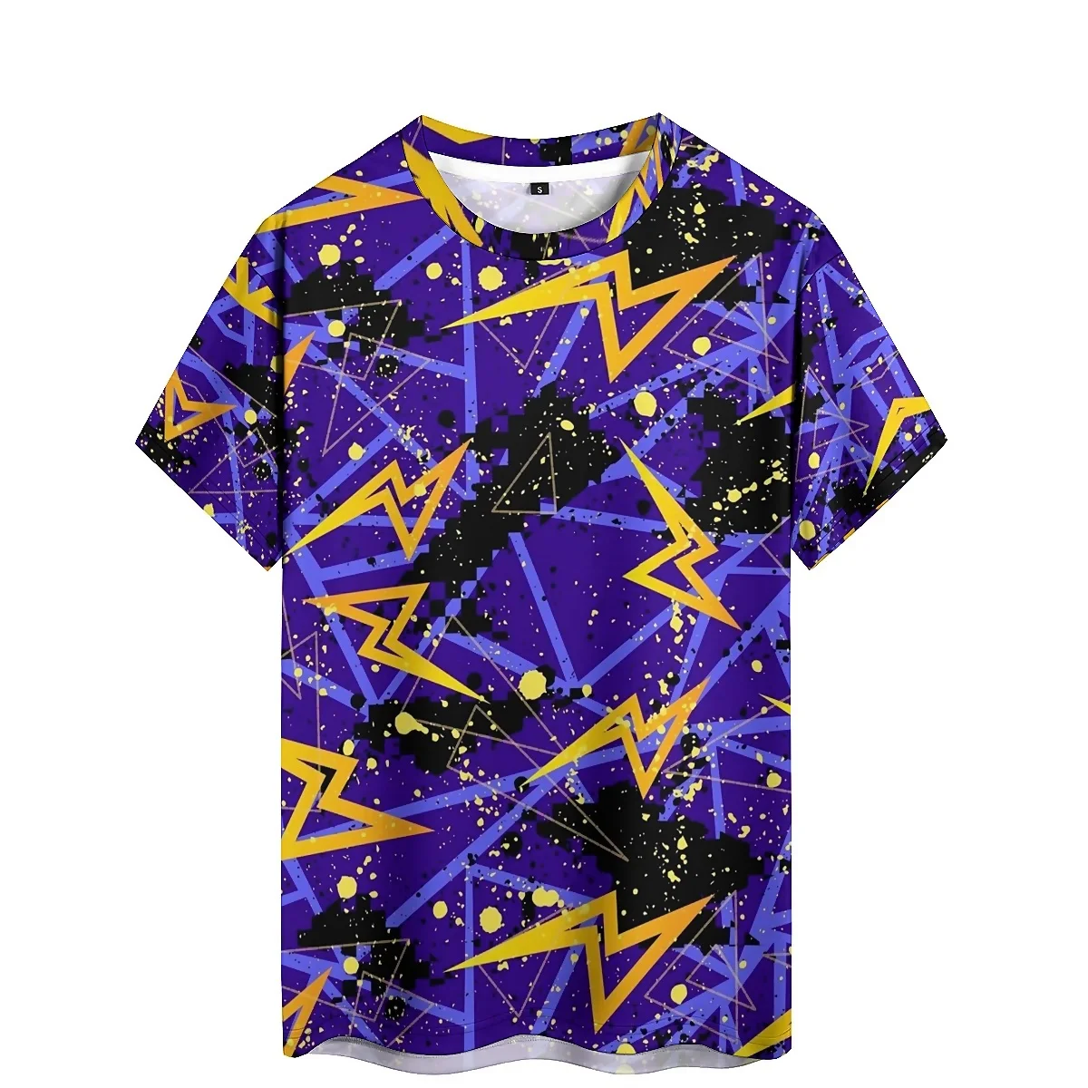 

Summer Adult Anime Print Men's 3D Printed Short-Sleeve T-Shirt - Youth Couples' Outfit, Smooth Fabric