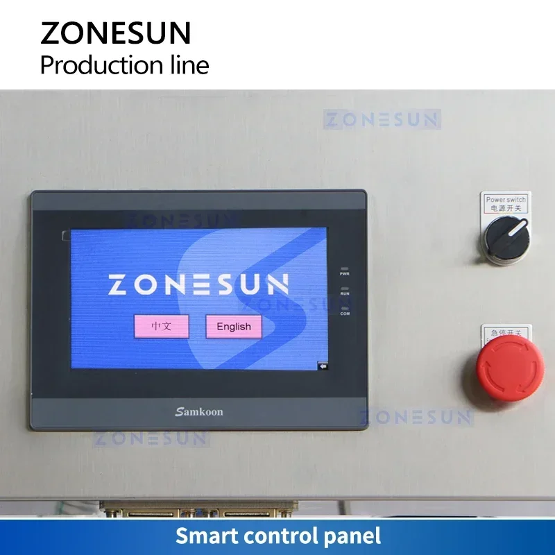 Zonesun Honey Bottling Line Honey Packaging Line Syrup Packing Machine Filling Capping and Labeling Machine ZS-FAL180F8