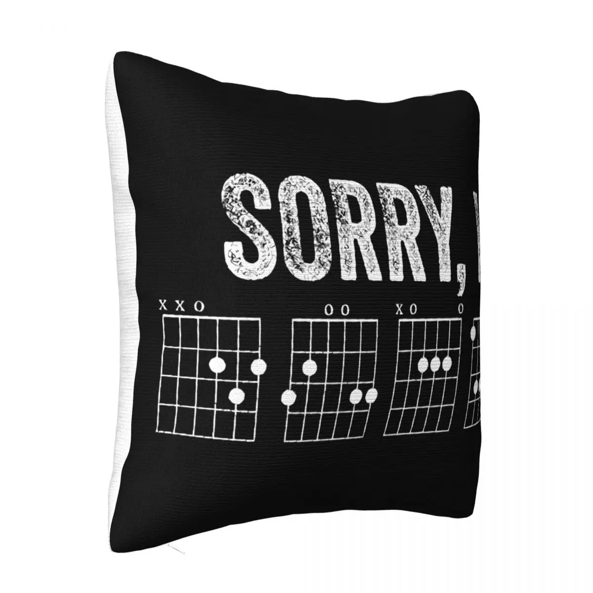 Sorry Idgaf Message Guitar Home Pillows For Sofa 45X45 Cushions Cover Pillow Case Pillow Cover