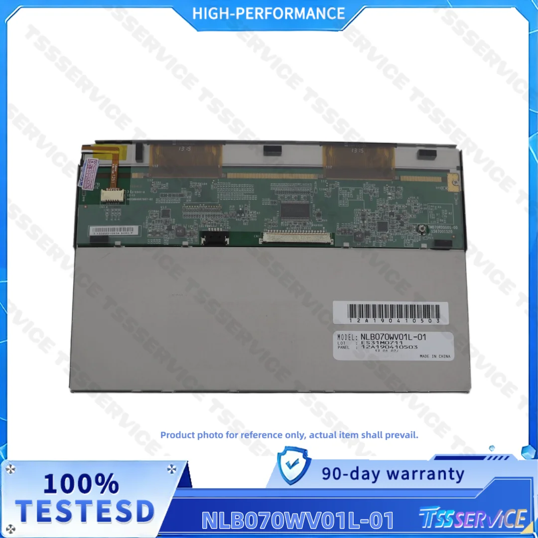 NLB070WV01L-01 7.0 inch 800*480 Resolution  LCD panel fast shipping