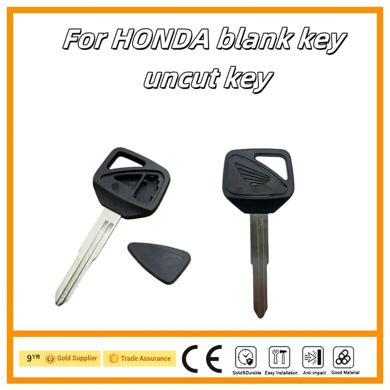 Blank Key For HONDA CBR 600 900 929 954 1000 CBR600RR F5 CB400 VTEC 1 2 3 4 CB1300 Hornet 600 Motorcycle Replace Uncut Keys chip