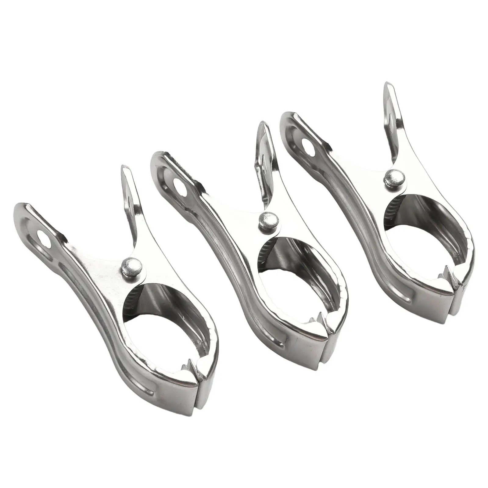 Greenhouse Clips 40 PCS Stainless Steel for Securing Garden Netting Covers Plastic Films on Metal Wooden or PVC Frames