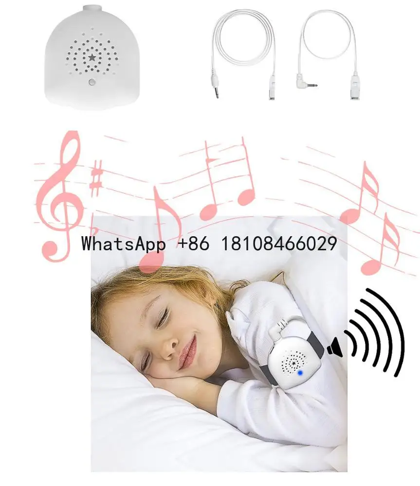 

Bedwetting Alarm for Kids - Pee Alarm With Sound and Vibration to Cure Bed Wetting Via Enuresis Sensors