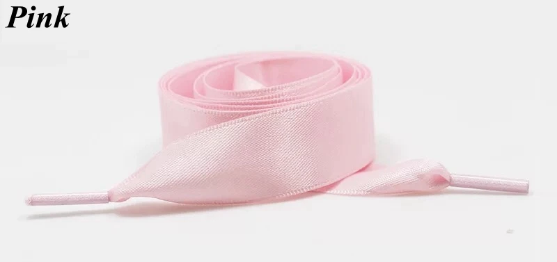 1 Paar neue Schnürsenkel aus Segeltuch, 2 cm Breite, Satin-Seidenband-Schnürsenkel für Sneaker-Schnürsenkel, 80 cm/100 cm/120 cm Länge – Detail 10