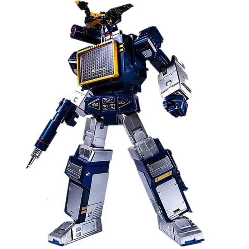 THF THF-01J Soundwave 25cm KO MP13 capolavoro trasformazione Action Figure Toy Soundblaster Movie Model Deformation Car Robot