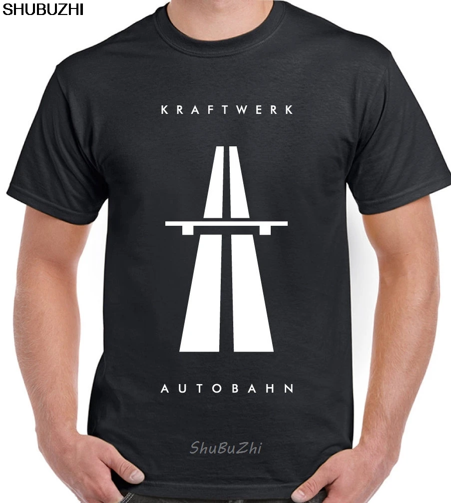 Autobahn - Kraftwerk Mens Music T-Shirt Autobarn new brand tshirt summer cotton top tees drop shipping sbz3375