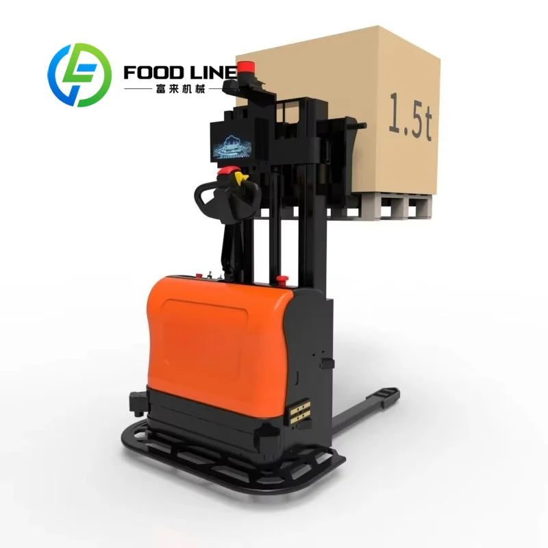 Heavy‑load Autonomous Pallet Forklift, Lidar Obstacle Sensing, Adapt Elevator Access, For Industrial Pallet Transportation