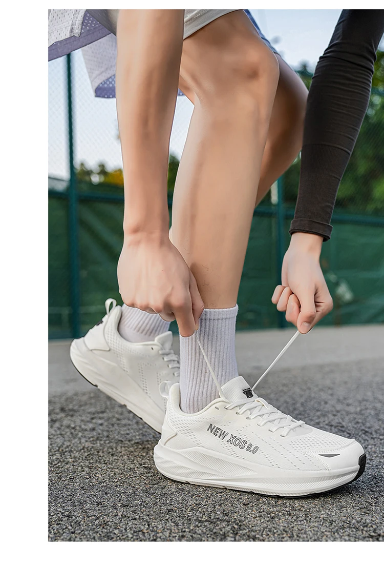 Wide Toe Running Shoes Autumn Winter Breathable Mesh Sneakers Lightweight Cushion Sport Shoes For Walking Jogging School Daily