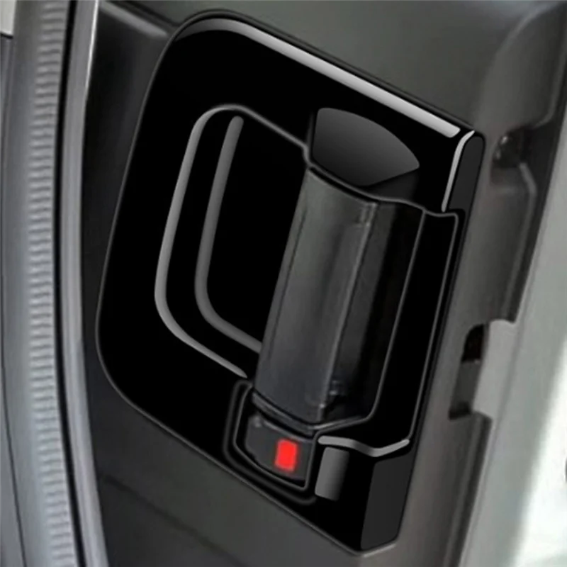A19Q-Auto Midden Deur Binnenhandvat Frame Trim Sticker Voor Suzuki SPACIA Custom MK04 2017-2024 Auto Accessoires