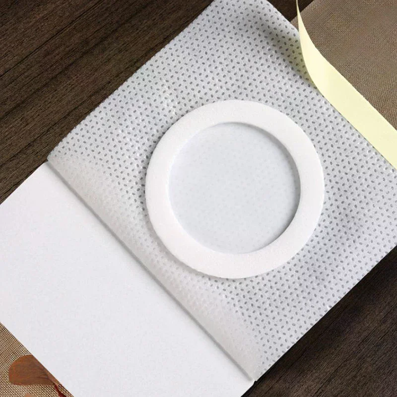 Disposable Replacement Castor Oil Pack Self-Adhesive Universal Adhesive Navel Stickers Seepage Resistant Belly Button Protectors