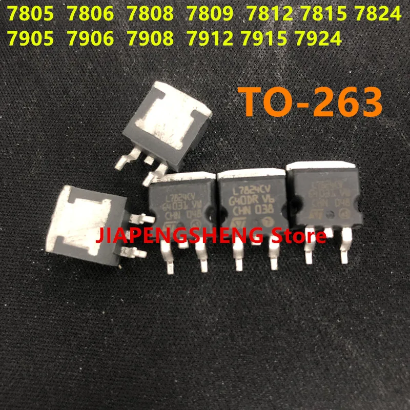 Novo e Original L7912CV L7912CD2T TO-263, 10Pcs