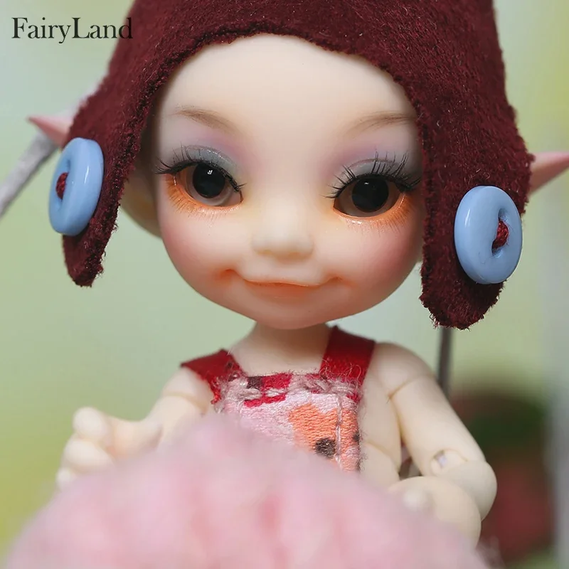 Бесплатная доставка, куклы Fairyland FL Realpuki Toki sd bjd 1/13, модель тела, детские куклы, игрушки, кукольный домик, смола, включая спящее лицо